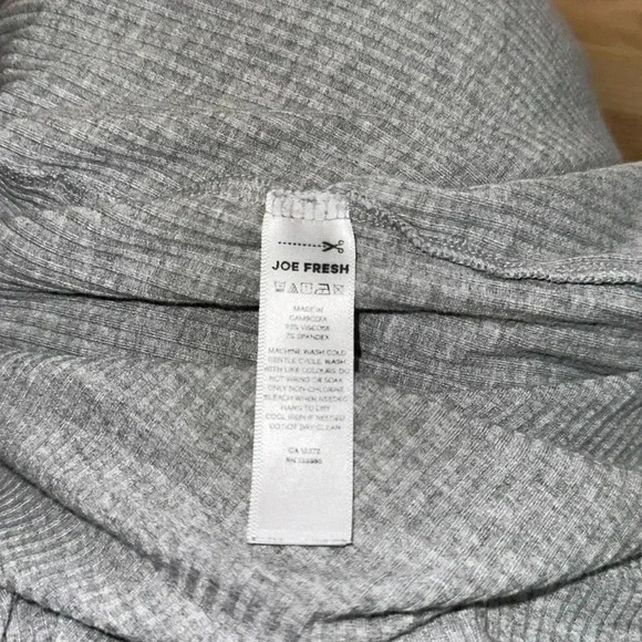 Ladies woman’s cardigan ribbed dress grey small button down shirt dress p-p 22 - Picture 4 of 4